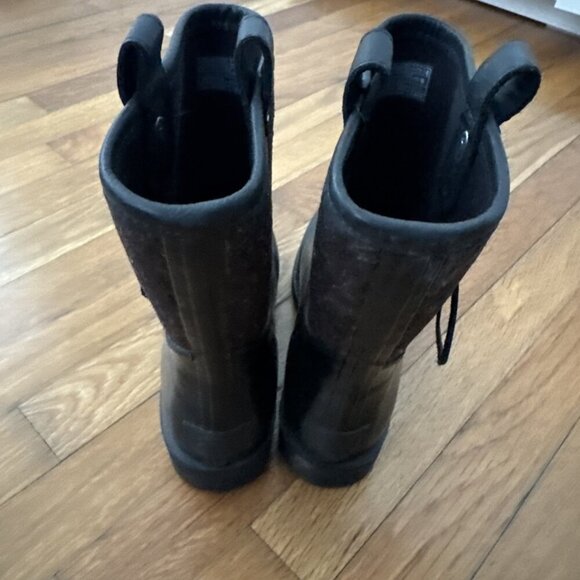 UGG Stephanson Rain Boots Women's Waterproof Tassel English Countryside Size 7 - Picture 4 of 6